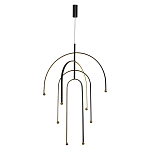 Люстра подвесная с дугообразными изогнутыми элементами Luke Lampco Tracer Lamp варинант исполнения - 5 | Loft Concept в Нижнем Новгороде