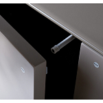 Комод со стеклянной столешницей и с выдвижными ящиками Minimalist Accent варинант исполнения - 4 | Loft Concept в Нижнем Новгороде