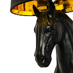 Horse Statue Floor Lamp Большой светильник Черная Лошадь варинант исполнения - 1 | Loft Concept в Нижнем Новгороде