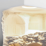 Встраиваемый в стену гипсовый светильник под покраску в античном стиле Antiquity Athena варинант исполнения - 11 | Loft Concept в Нижнем Новгороде