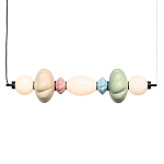 Подвесной светильник линейный с керамическими элементами 24W LED Fragrant Light варинант исполнения - 2 | Loft Concept в Нижнем Новгороде