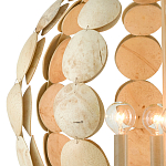 Люстра в форме шара с декором из круглых декоративных элементов Texture Discs варинант исполнения - 1 | Loft Concept в Нижнем Новгороде