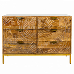 Комод с выдвижными ящиками и фактурным фасадом Termite варинант исполнения - 1 | Loft Concept в Нижнем Новгороде