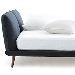 Двуспальная кровать с мягким изголовьем Daniel Bed варинант исполнения - 2 | Loft Concept в Нижнем Новгороде