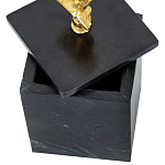 Мраморная шкатулка с бюстом из металла KELLY WEARSTLER варинант исполнения - 5 | Loft Concept в Нижнем Новгороде