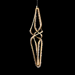 Подвесной светильник с декоративными элементами в виде кристаллов Smooth Shine варинант исполнения - 2 | Loft Concept в Нижнем Новгороде