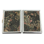 Портсигар на 10 сигарет с газовой зажигалкой из натурального камня Эвдиалит Stone Cigarettes Cases варинант исполнения - 4 | Loft Concept в Нижнем Новгороде