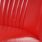 Кресло с обивкой из эко-кожи Harper Armchair Red варинант исполнения - 7 | Loft Concept в Нижнем Новгороде