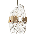 Подвесной светильник из хрусталя Fleuretta Crystal Gold Hanging Lamp варинант исполнения - 1 | Loft Concept в Нижнем Новгороде