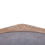 Кресло Ava Classical Armchair brown and grey velour варинант исполнения - 5 | Loft Concept в Нижнем Новгороде