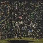 Обои ручная роспись St Laurent Casino metallic silk варинант исполнения - 2 | Loft Concept в Нижнем Новгороде