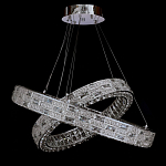 Люстра на 2 кольца с текстурной огранкой Reflection of Reality варинант исполнения - 6 | Loft Concept в Нижнем Новгороде