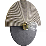 Круглый настенный фактурный светильник Textured Disc варинант исполнения - 1 | Loft Concept в Нижнем Новгороде