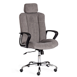 Кресло компьютерное City Chair хром флок варинант исполнения - 2 | Loft Concept в Нижнем Новгороде