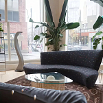 Дизайнерский журнальный стол в виде раковины с жемчужиной под прозрачной столешницей Fahin варинант исполнения - 4 | Loft Concept в Нижнем Новгороде