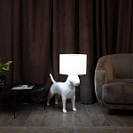 Лампа COLLECTION OF DOGS с абажуром Бультерьер варинант исполнения - 3 | Loft Concept в Нижнем Новгороде