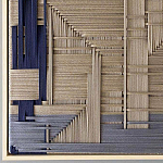 Аксессуар Геометрическая абстракция Figurative Beige Wall Hangings варинант исполнения - 1 | Loft Concept в Нижнем Новгороде