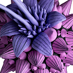 Статуэтка тропический фрукт Tropical Fruit Alien Blue Tulip варинант исполнения - 2 | Loft Concept в Нижнем Новгороде