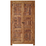 Этнический шкаф с орнаментом резьба из дерева Indian Antique Furniture варинант исполнения - 3 | Loft Concept в Нижнем Новгороде