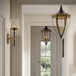 Подвесной светильник в форме фонаря чёрного цвета Black Lantern варинант исполнения - 3 | Loft Concept в Нижнем Новгороде