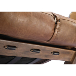 Двухместный диван Duncan винтажная коричневая кожа варинант исполнения - 3 | Loft Concept в Нижнем Новгороде