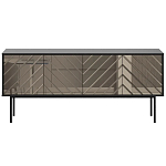 Длинная тумба с зеркальным декором Serena варинант исполнения - 5 | Loft Concept в Нижнем Новгороде