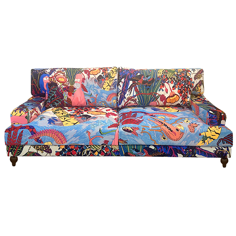 Премиальный Акцентный Диван Simpsons in Paradise Pop Art Sofa Мульти Премиальный Акцентный Диван Simpsons in Paradise Pop Art Sofa Мульти в Нижнем Новгороде | Loft Concept