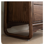 Вешалка деревянная с 2- мя ящиками Moon Walnut Furniture варинант исполнения - 10 | Loft Concept в Нижнем Новгороде