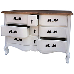 Комод бежевый в стиле Прованс Montmartre Provence Beige Wide варинант исполнения - 5 | Loft Concept в Нижнем Новгороде