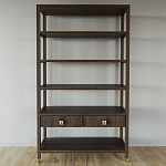 Стеллаж с двумя ящиками Elsa Dreams Walnut варинант исполнения - 4 | Loft Concept в Нижнем Новгороде