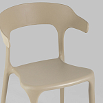 Бежевый стул из прочного PP-пластика JORIS варинант исполнения - 7 | Loft Concept в Нижнем Новгороде