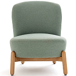 Кресло на деревянных ножках Olguin Green Chair варинант исполнения - 2 | Loft Concept в Нижнем Новгороде