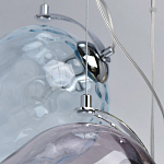 Люстра каскадная с 9-ю разноцветными стеклянными плафонами Kaleido варинант исполнения - 11 | Loft Concept в Нижнем Новгороде