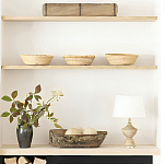 Настольная лампа деревянная с белым абажуром Wooden Table Lamp варинант исполнения - 6 | Loft Concept в Нижнем Новгороде