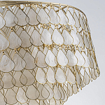 Люстра многоярусная с декором из натуральной морской ракушки Iridescent Light варинант исполнения - 8 | Loft Concept в Нижнем Новгороде