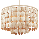 Люстра с каскадом из круглых декоративных элементов Texture Discs варинант исполнения - 2 | Loft Concept в Нижнем Новгороде