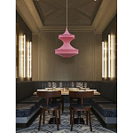 Подвесной вязаный розовый светильник «Моника» варинант исполнения - 2 | Loft Concept в Нижнем Новгороде