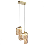 Подвесной светильник волнистой формы из фактурного стекла Wave варинант исполнения - 3 | Loft Concept в Нижнем Новгороде