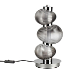 Настольная лампа с 3-мя рифлеными стеклянными шарами Marcelh Light варинант исполнения - 5 | Loft Concept в Нижнем Новгороде