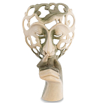 Маска ручной работы деревянная резная Beauty Mask варинант исполнения - 1 | Loft Concept в Нижнем Новгороде