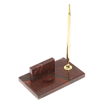 Подставка для телефона с ручкой из натурального камня креноид Natural Stone Stand варинант исполнения - 1 | Loft Concept в Нижнем Новгороде