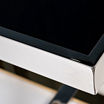 Столик журнальный квадратный с основанием в оттенках хром и золото Harmony Color and Shapes варинант исполнения - 2 | Loft Concept в Нижнем Новгороде