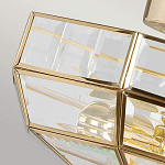 Потолочный светильник шестигранной формы с прозрачными стеклянным плафоном Elstead Lighting варинант исполнения - 12 | Loft Concept в Нижнем Новгороде