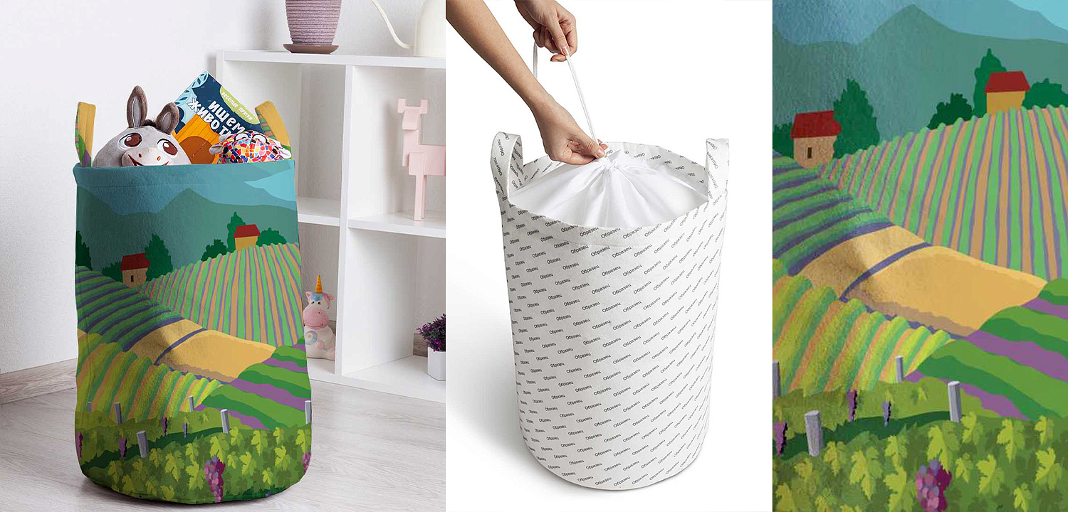 Корзина Vineyards Basket Корзина Vineyards Basket - Loft-Concept в Нижнем Новгороде
