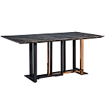 Стол обеденный со стальными ножками оригинальной формы Gourmet Meal варинант исполнения - 1 | Loft Concept в Нижнем Новгороде