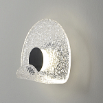 Бра из текстурированного прозрачного стекла с изогнутым краем Textured Glass  варинант исполнения - 2 | Loft Concept в Нижнем Новгороде