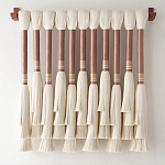 Плетеное настенное украшение с кистями Caballo Wall Hanging варинант исполнения - 3 | Loft Concept в Нижнем Новгороде