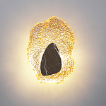 Бра с волнообразным стеклянным плафоном и вставкой из мрамора Liquid Stone варинант исполнения - 8 | Loft Concept в Нижнем Новгороде