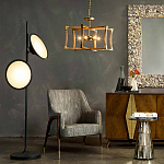 Торшер черный с 2-мя большими лампами Black Diffusers варинант исполнения - 3 | Loft Concept в Нижнем Новгороде