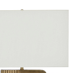 Настольная лампа с прямоугольным белым абажуром Skillful Face варинант исполнения - 2 | Loft Concept в Нижнем Новгороде